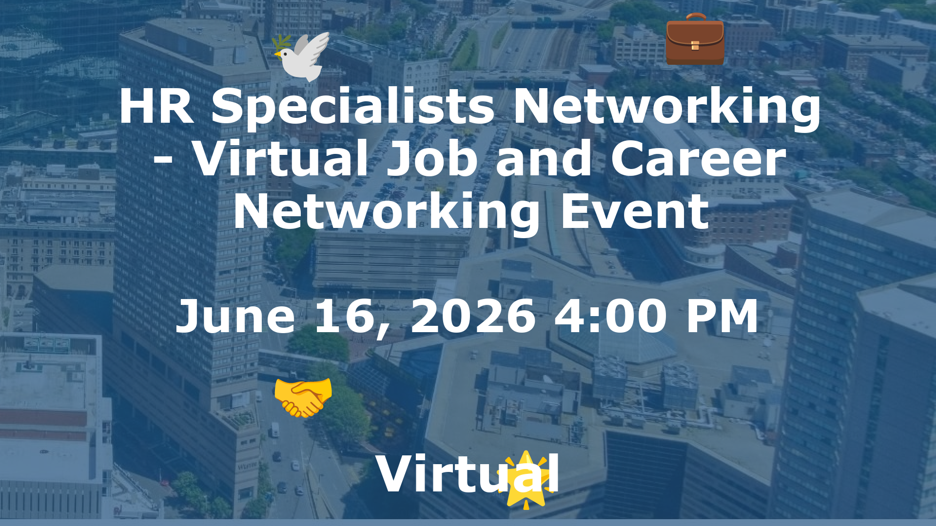 HR Specialists Networking - Virtual Job and Career Networking Event event image